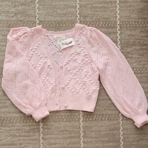 Jessica Simpson Cropped Cardigan